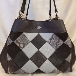 COACH Patchwork Lexy Shoulder Bag